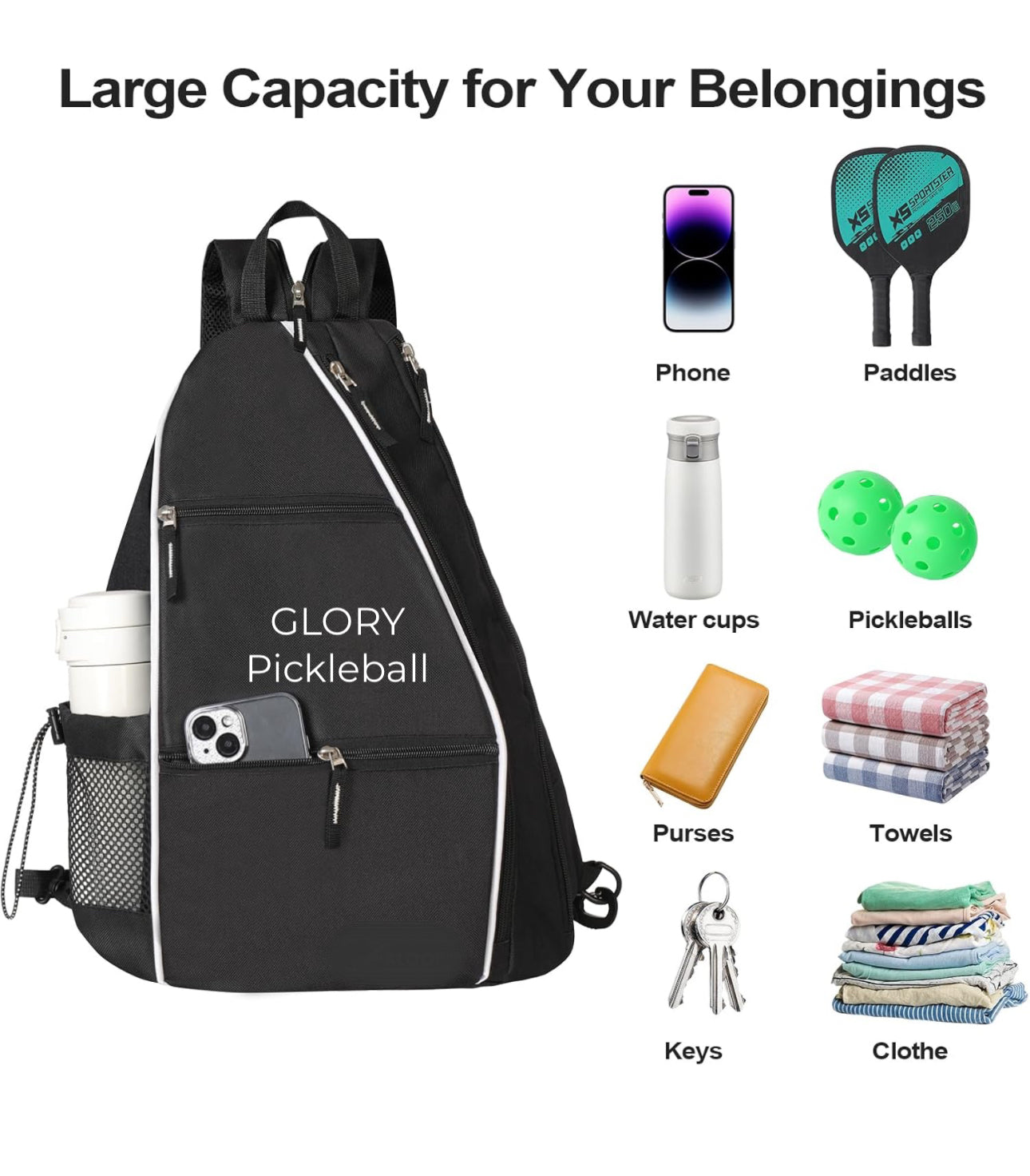 GLORY Pickleball Lightweight Bag