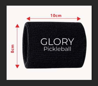 GLORY Pickleball Wrist Sweat Band (2 pack)